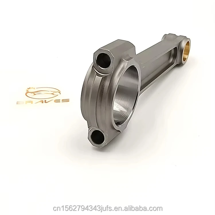 Factory Customized Forged Connecting Titanium Rod Engine Parts Performance Steel with Beam Auto 4340 Citroen Saxo 1.6l Tu5j4