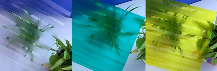 product pc board uv resistant plastic sheet monolithic poly carbonate techo policarbonato cali mini embossed  corrugated sheets-3