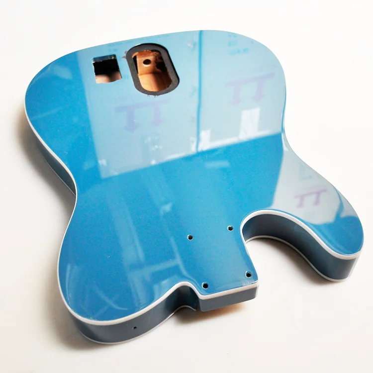 Alder Wood F Shape Hollowbody Double Binding Tl Body Electric Guitar