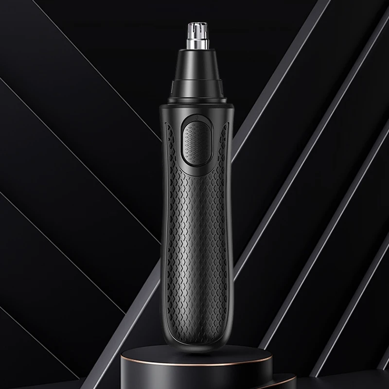 Portable Mini Electric Nose Hair Trimmer Rechargeable Household Use Plastic Device with Low Noise for Car Garage Application factory