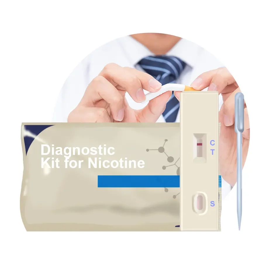For Body Health Nicotine Test Kit for Cigarettes and Tobacco Smoke  Efficient Testing Equipment