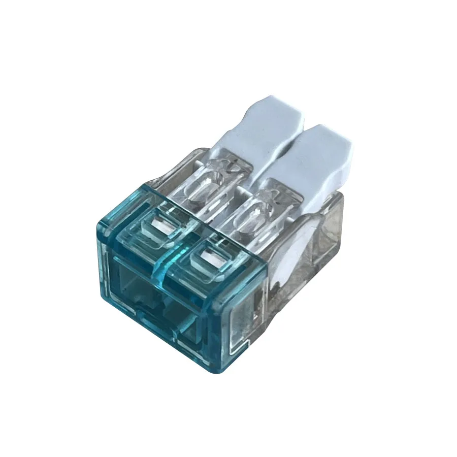 Easy and Safe Electrical Connection Wire 2 Pin Lever Connector for All Conductors