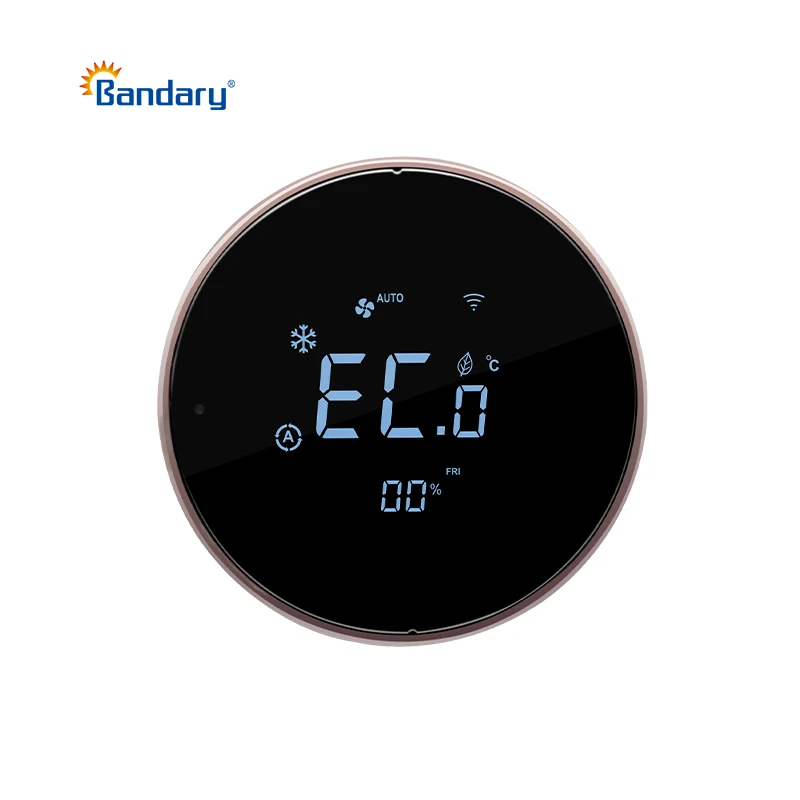 Bandary HVAC digital fan 3 speed control smart home thermostat wifi with external sensor