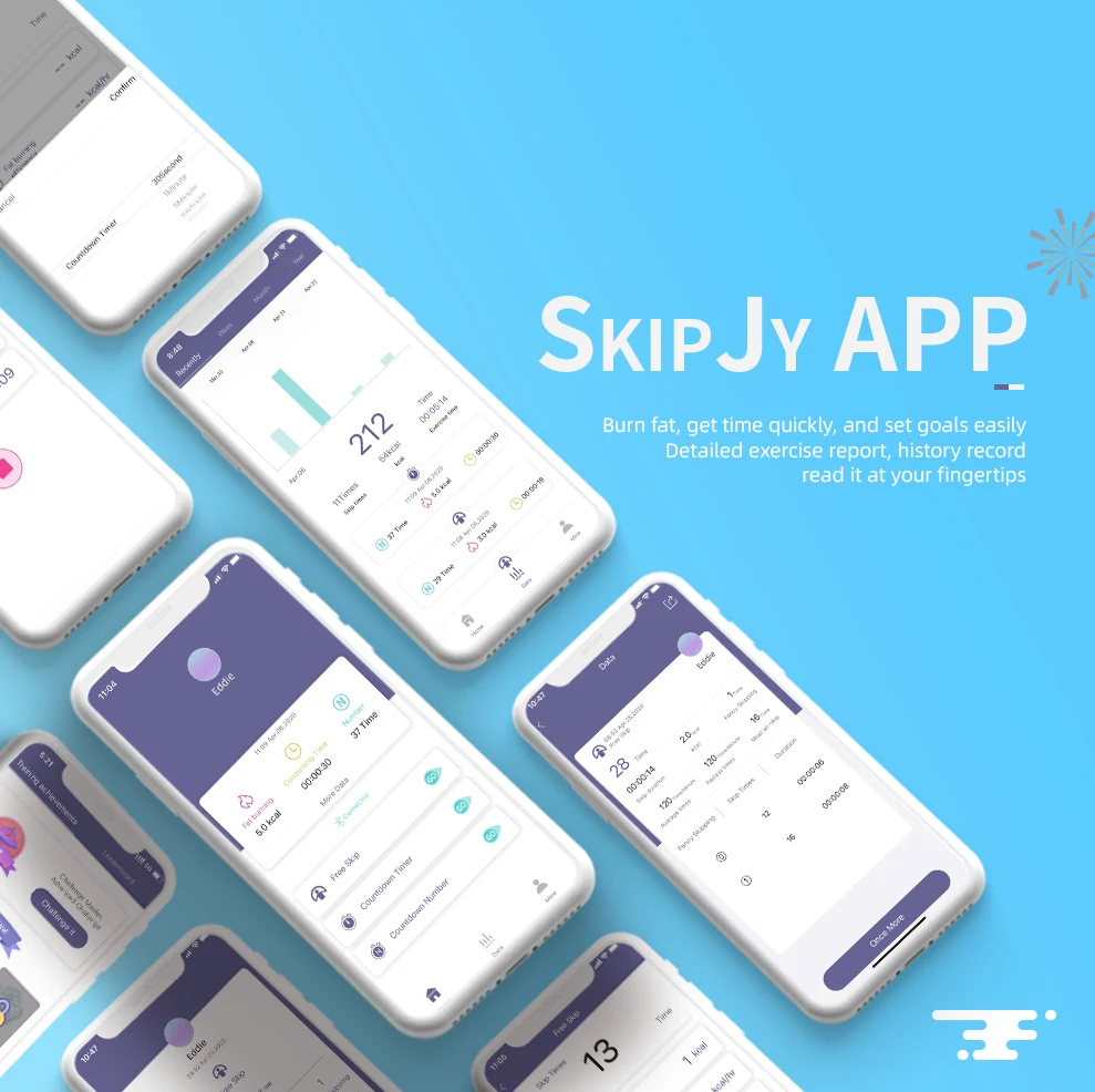 Утяжеленная Высококачественная Скакалка для фристайла лучшее цифровое скакалка умное