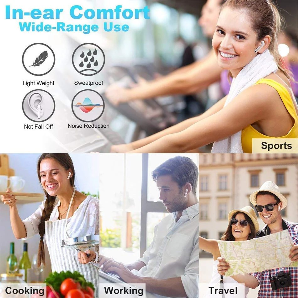I7s Tws Earbuds Truely New Product Tws Earbuds Portable Earphone Stereo Earbuds I7s - ANKUX.COM