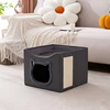 Washable anti-cat claw gray 16.15*16.15*13inch