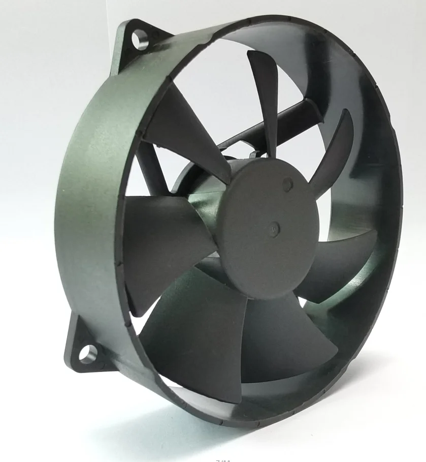 LED aydınlatma için 9525 95mm yuvarlak çerçeve DC 12V 3000RPM