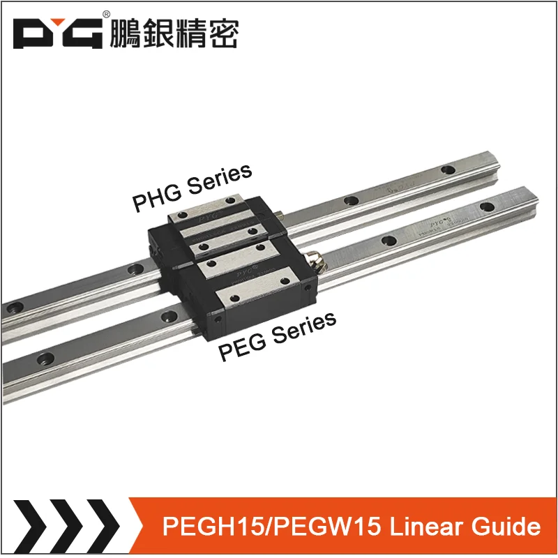 High Efficiency Linear Rails Blocks System Low Profile 4000mm Sliding Rail Linear Guides Blocks for CNC Robotic Arm
