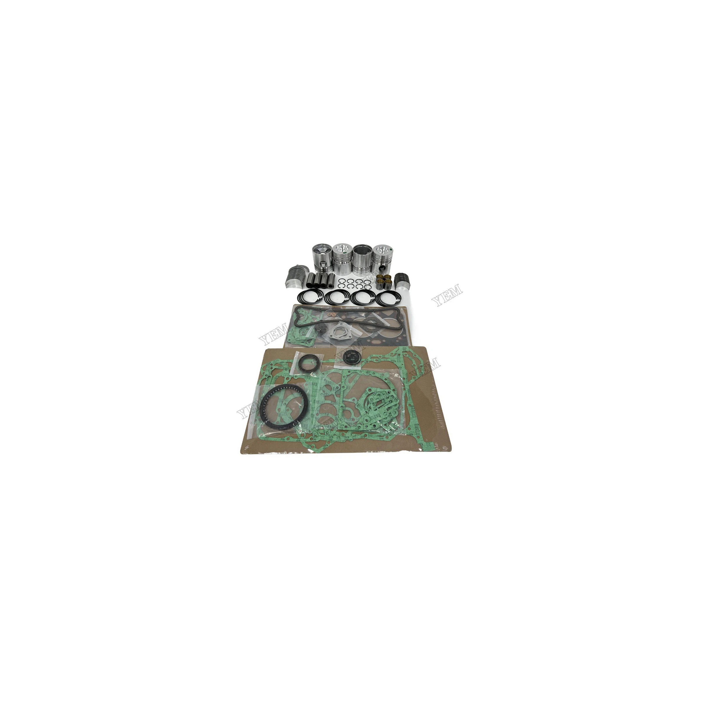 Repair Kit With Piston Rings Gaskets Bearings Fits for Perkins 4.248 Engine Replacement Parts