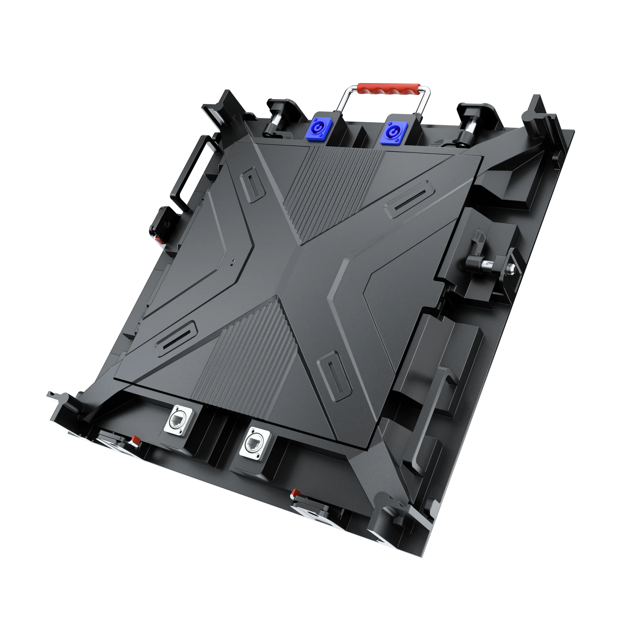 Aluminium Rental LED Display Empty Cabinet P4 P2 Frame Outdoor Module 256*128 512*512 LED Wall Panel Display details