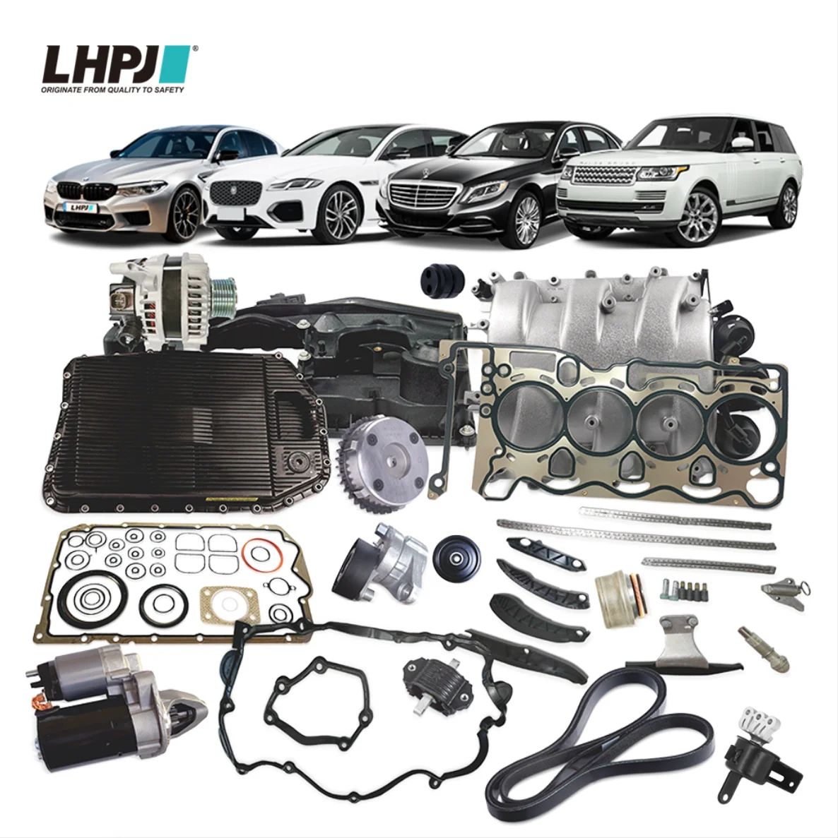 LHPJ Auto Engine Systems Factory Price Engine Parts Piston 2750301517 for Mercedes Benz M275 Piston