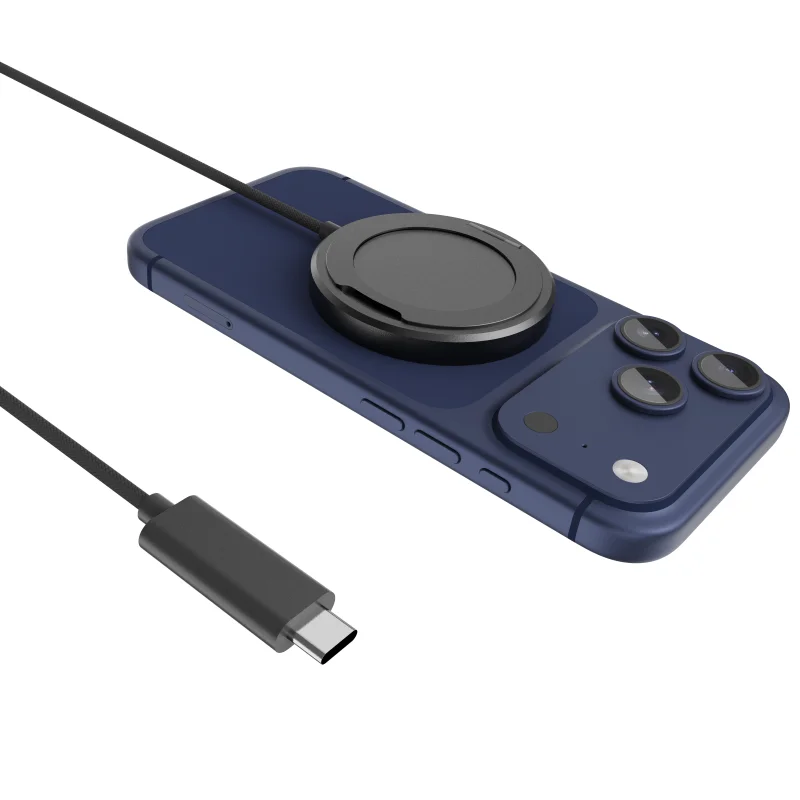 Magnetisches Wireless Ladegerät Mit Standfuß Für Samsung Android_voghion.com