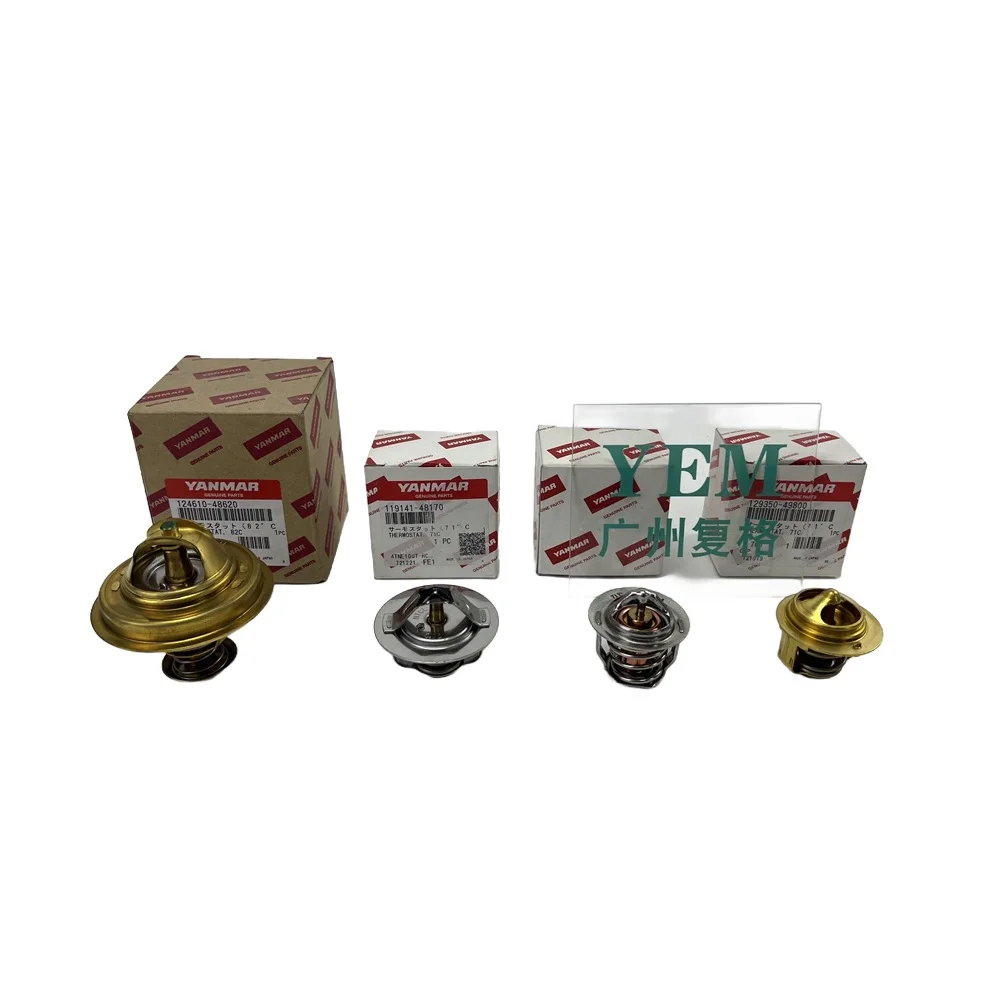 Hot Selling 2T72 2T75 2TNE66 2TNE68 Thermostat for Yanmar Repair Replacement