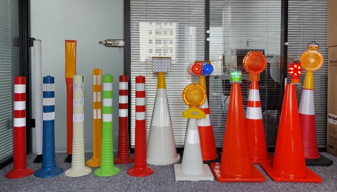 Road Safety Marker Pu Plastic Parking Orange Portable Road Delineators ...