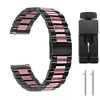 black with pink