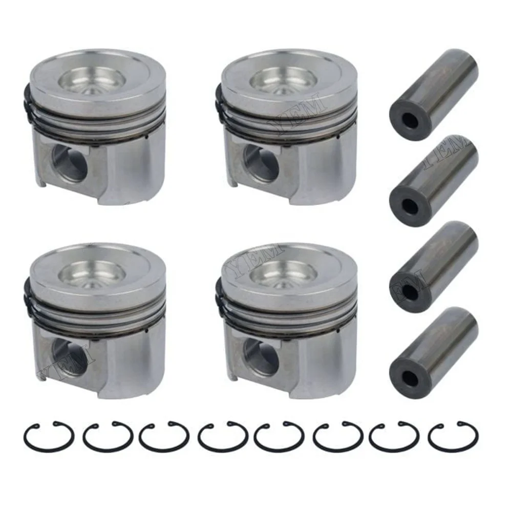 STD Piston Kit with Ring 4955416 for Engine QSB3.3 B3.3 2