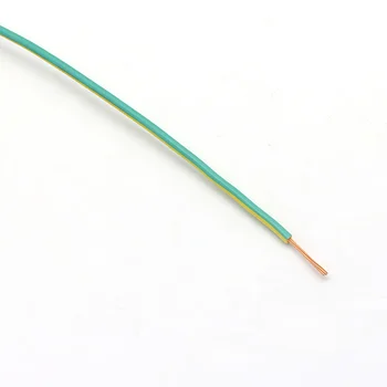 H05V-K Installation Cable 1.0mm2 Yellow-green Earthing Bonding Wire 6491X 100m 300/500V