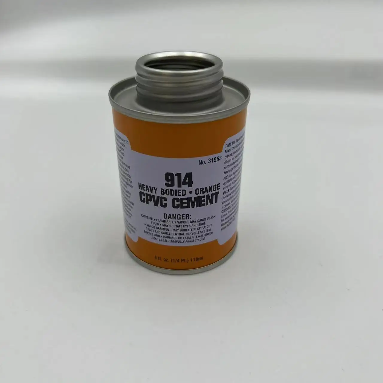 Very Fast Dry Lowvoc 914 Clear Grey Pvc Pipe Glue Cement With Brush