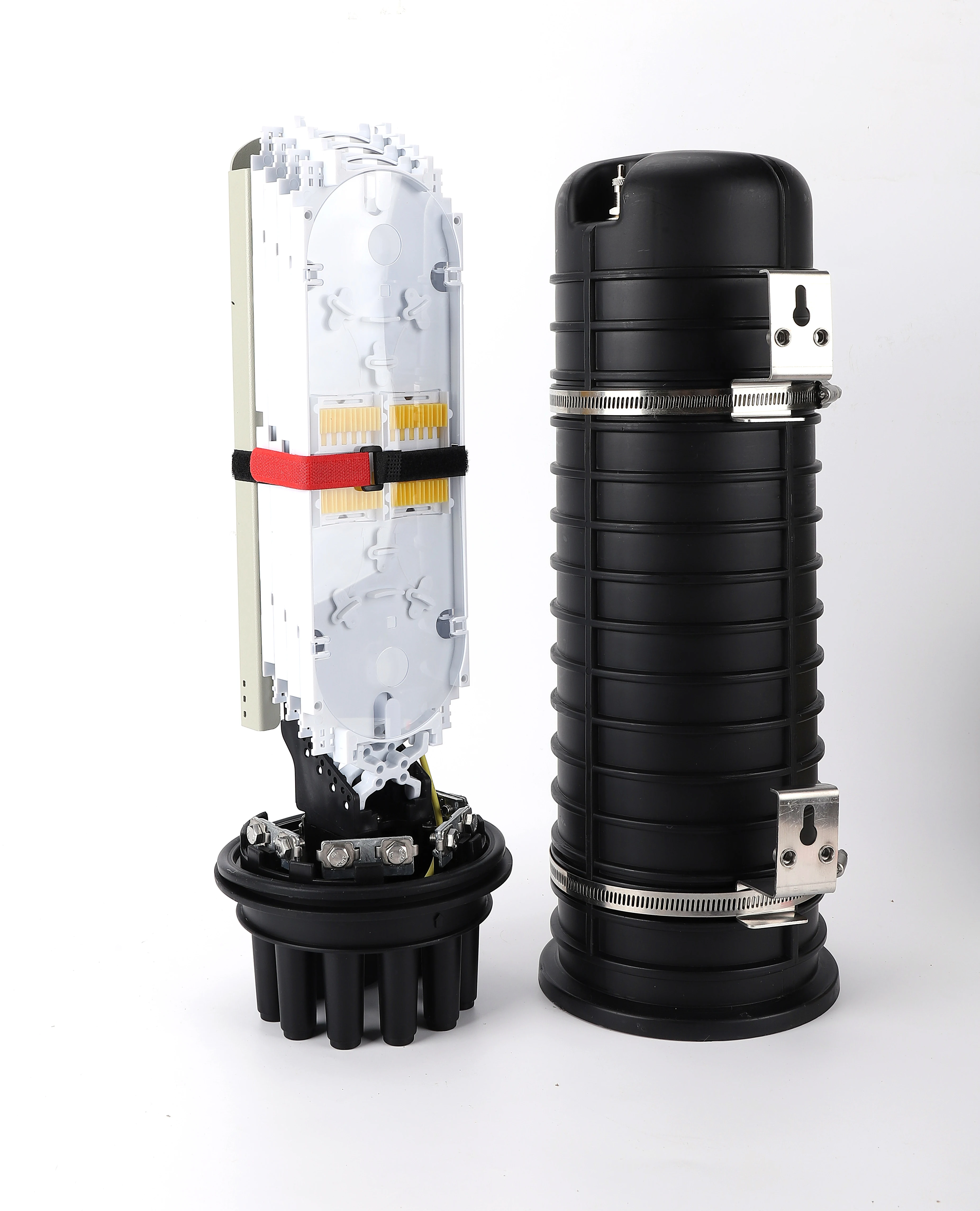 Outdoor FOSC 12 24 48 96 144 288 Core Aerial Joint Closure Dome Fiber Optical Splice Closure Joint Box