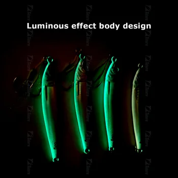 CHEERY High Quality 20g-80g Luminous Long Throw Jigging Bait Fishing Lures Metal Fishing Lure With Sequins for Sea Fishing – Metal Jig – view 5