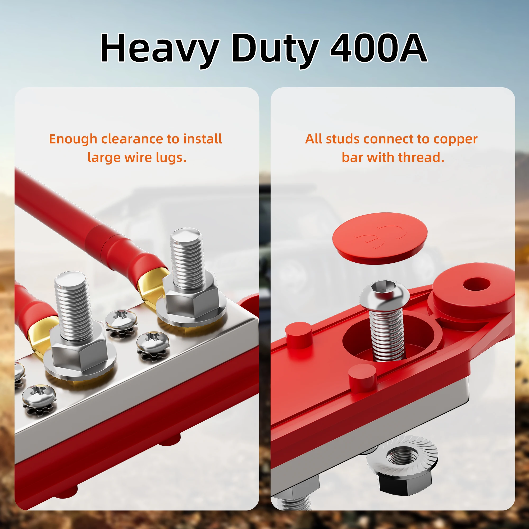Copper Bus Bar Connectors for Heavy Duty Power Distribution