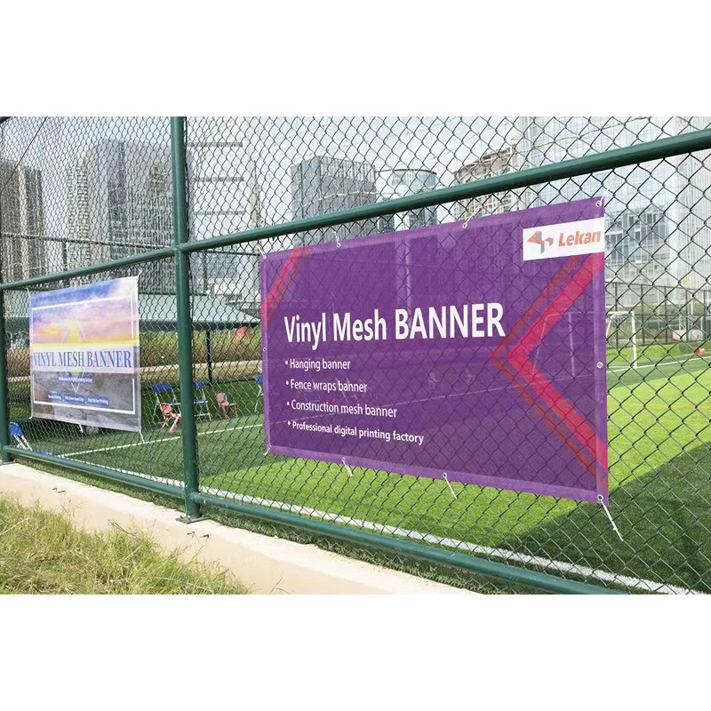 طباعة فينيل مزدوج الجانب للبنرات والأعلام الدعائية