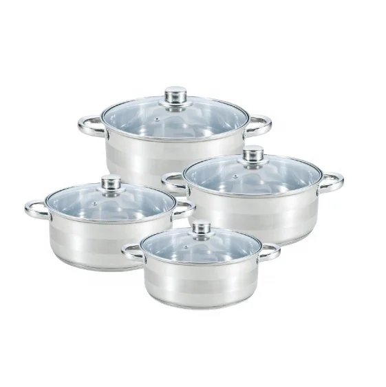 Hot Selling Cookware Set Pots and Pans Stainless steel Non Stick Kitchen Camping Cookware Sets