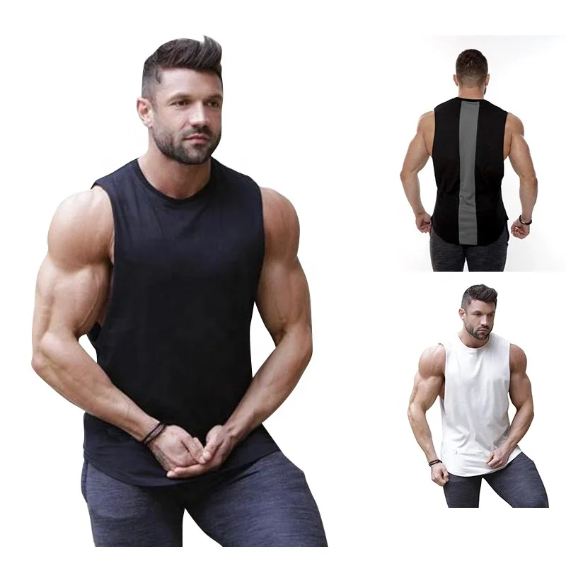 New Arrival Hot Sale High Quality Stitching Casual Comfortable Sports Sleeveless Mens tank Top Workout