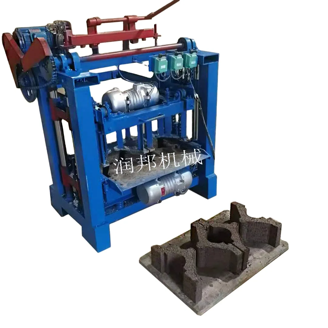 Automatic Lifting Brick Machine Cement with Sand Brick Machine Can Add Hopper Easy Operating Brick Machine