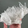 White Clear Quartz Cluster