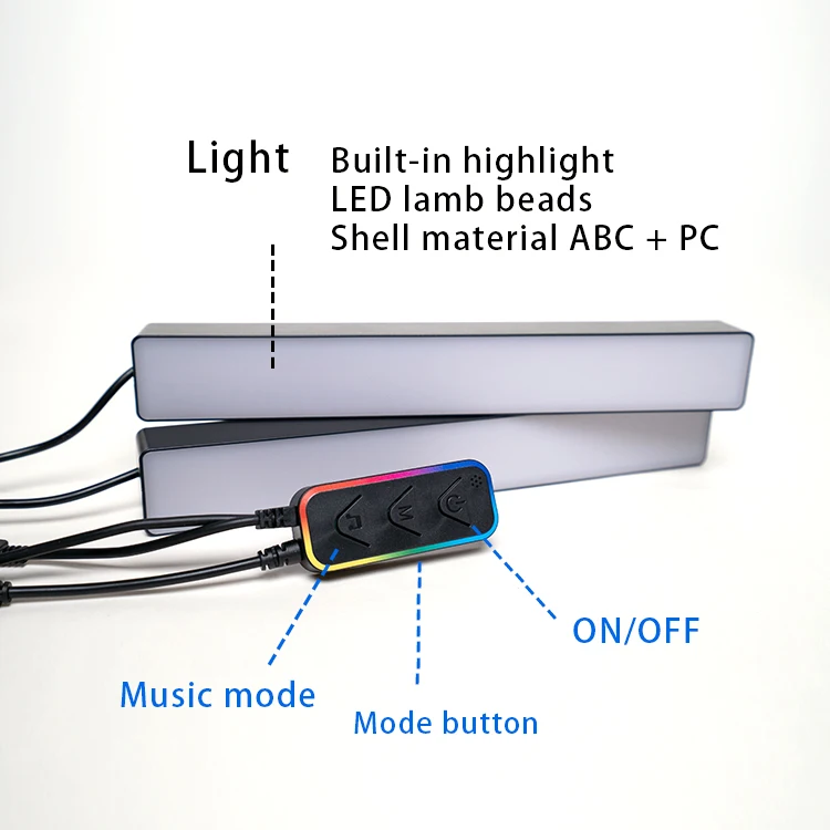 product led desktop magic smart atmosphere light rgb with sensor music voice activated rhythm led flow light-43