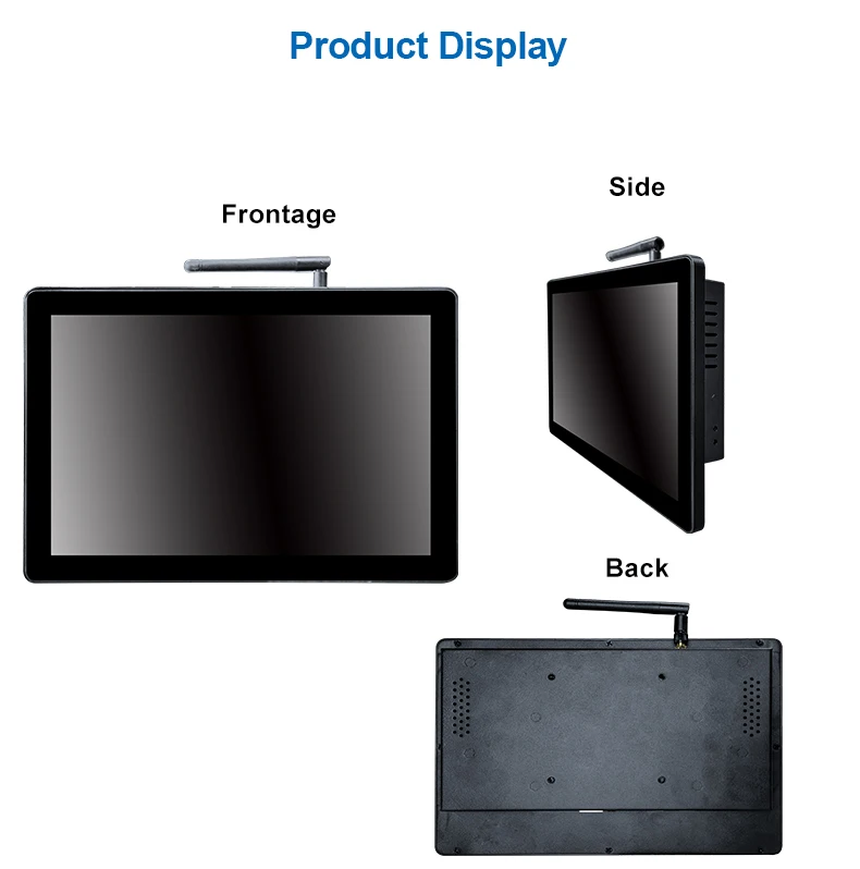 Small Size All In One Computers Indoor Wall Mount Capacitive LCD Touch Screen Window System Industrial Computer