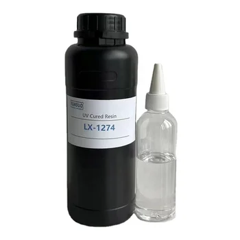 Photosensitive Resin LX1274 Polyurethane Acrylate Uv curing resin For 3d Printing and UV adhesive