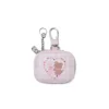 Oso de corazón rosa claro