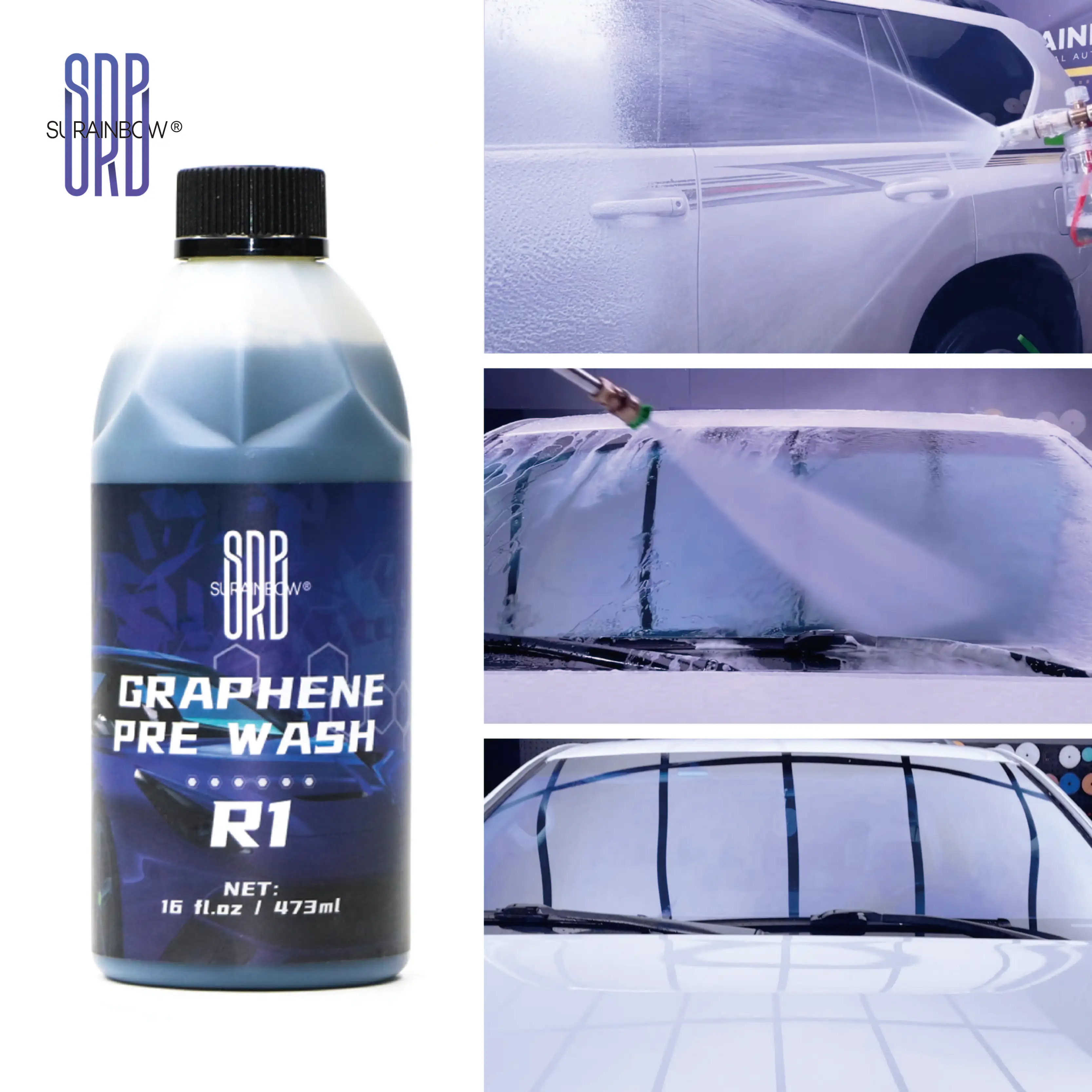 Surainbow Graphene Pre Wash - Efficient Touchless Car Shampoo