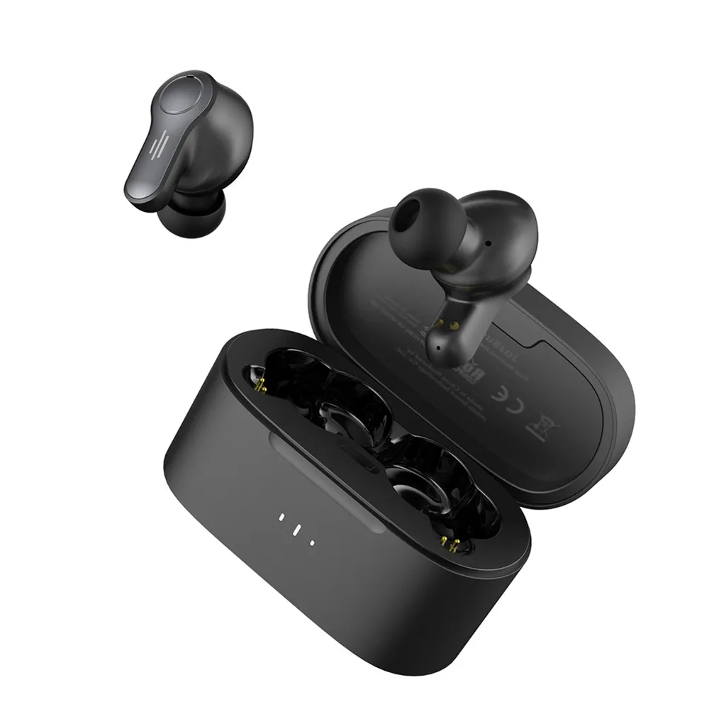 2022 Invisible Earbuds Wireless Earphone Bluetooth Gaming Anc Tws Wireless Headphones Mini 2 Bluetooth Earphones Black