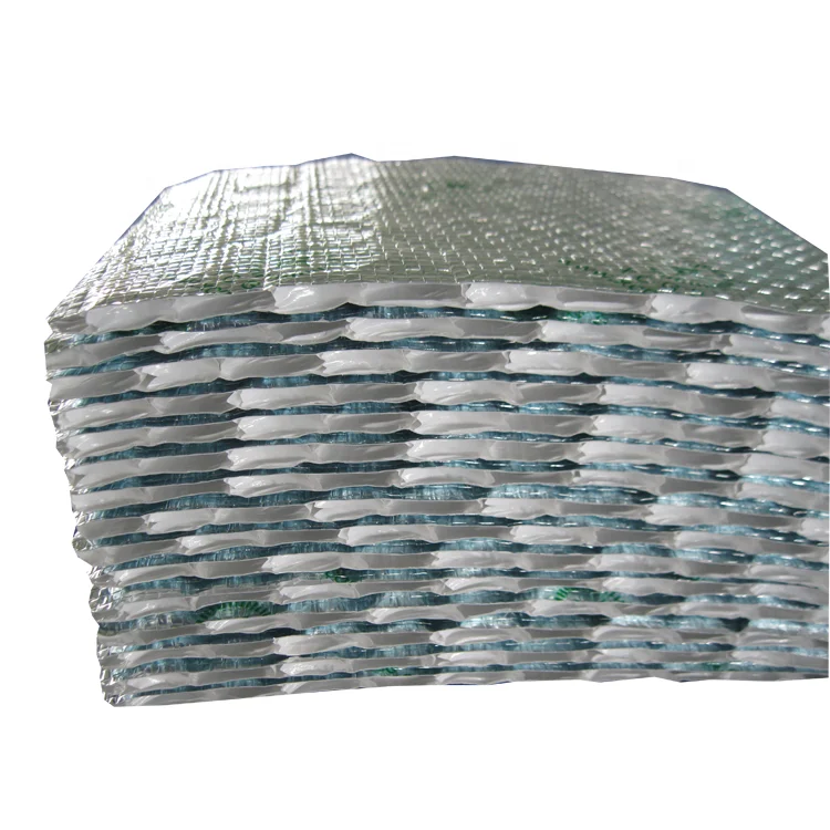 Reflective Thermal Insulation Roll Custom Metalized Heat Insulation Sheet AL Foil Thermal Shield Blanket Radiant Thermal Barrier