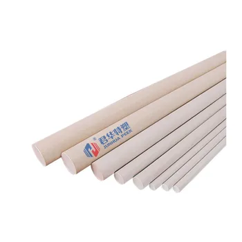 dia 10*1000mm Heat-resistance virgin materials  extruded plastic PEEK rod bar