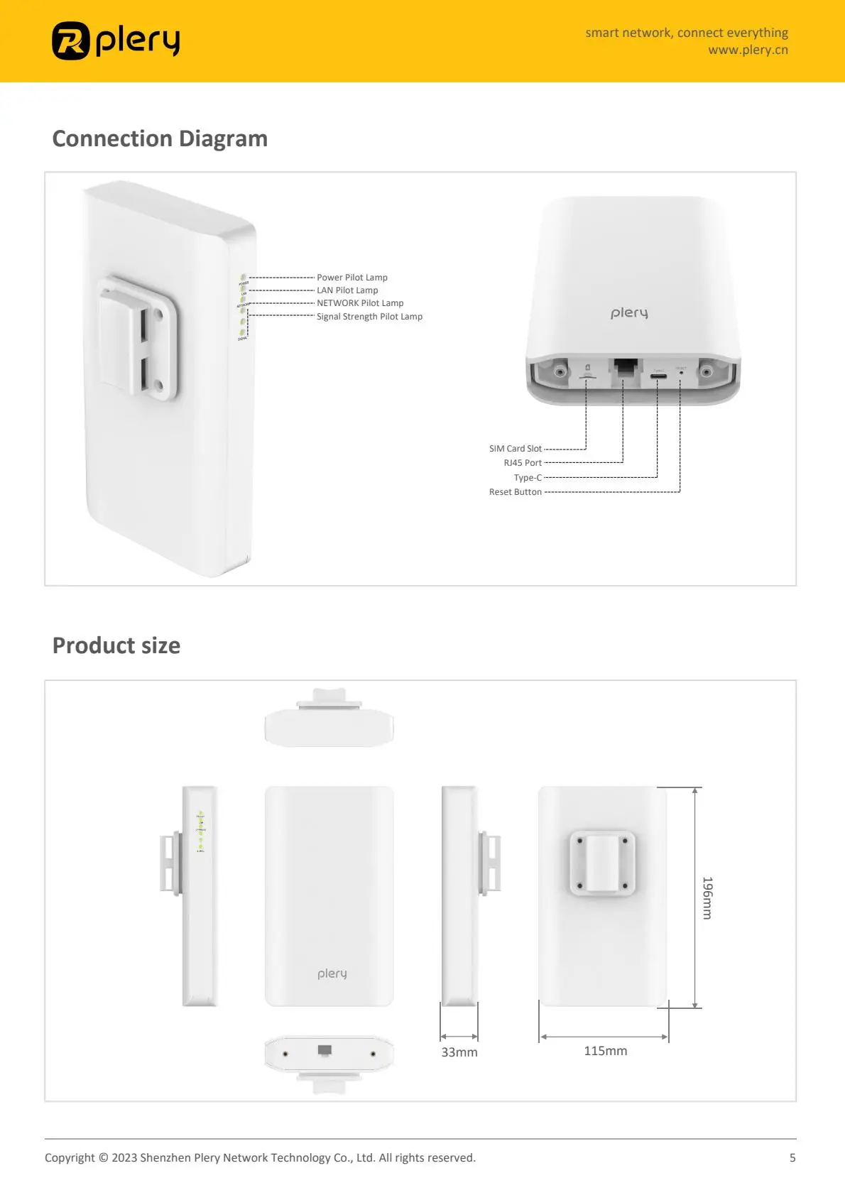 5g Odu 5g Outdoor Unit 1* 2.5ge Lan Port Outdoor 5g Router Supports ...