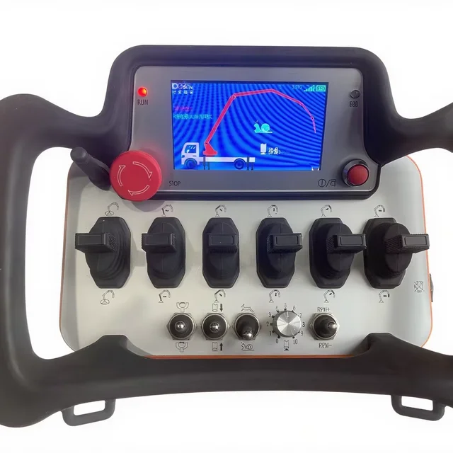 Wireless Remote Controller Proportional Joystick Automatic for Concrete Pump Truck Crane Industrial Remote Control for Car's