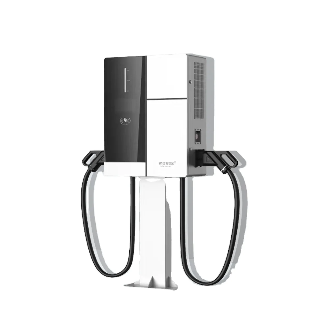 Wolun 60kW Dual Fast Wall-Mounted EV Charger with CCS2 & GB/T Connectors Commercial & Private Charging Solution