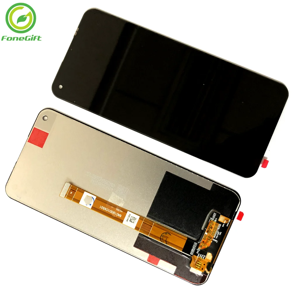 Écran LCD Pour Oppo A53 4G / A53S - 6,5 Pouces, Remplacement Complet Avec Cadre Noir - Qualité AAA