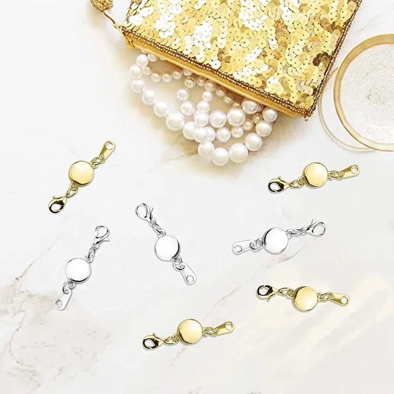 Hot Sales Locking Jewelry Clasp Round Necklace Clasp Closures