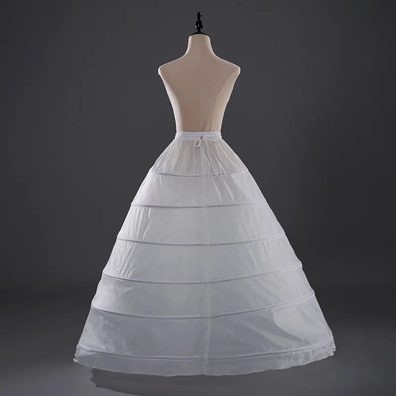 Long Wedding Dress Six Steel Hoops Bride Petticoat Women Dress Bustle Prom  Gown Underskirt| Alibaba.com