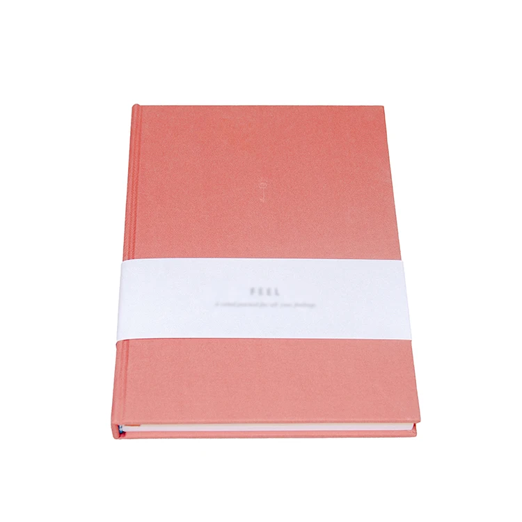 Оптовая Продажа Персонализированные льняные ткани в твердом переплете роскошный планировщик 2024 2025 тетрадей настраиваемые