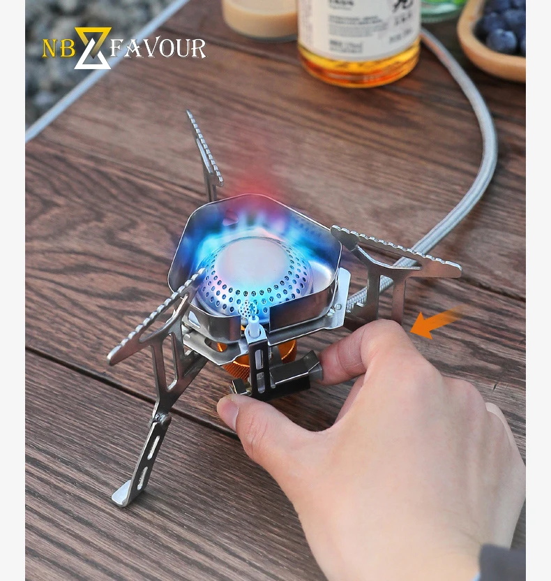 Portable Ultralight Gas Stove for Camping Outdoor Cooking OEM