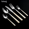 Gold And Silver Cutlery