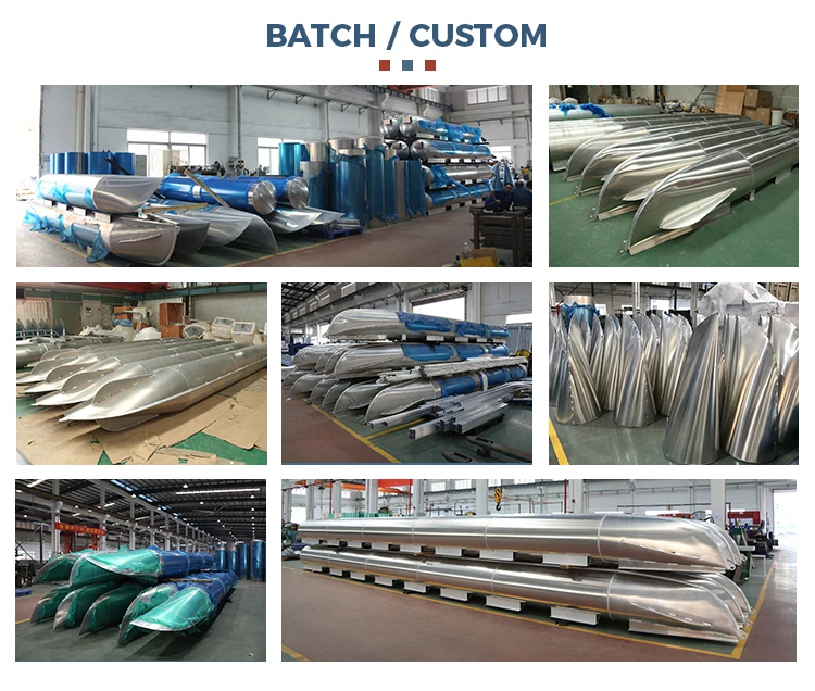 5m Pontoon Boat Aluminum Tube Small Pontoon Floats Buy Fishing