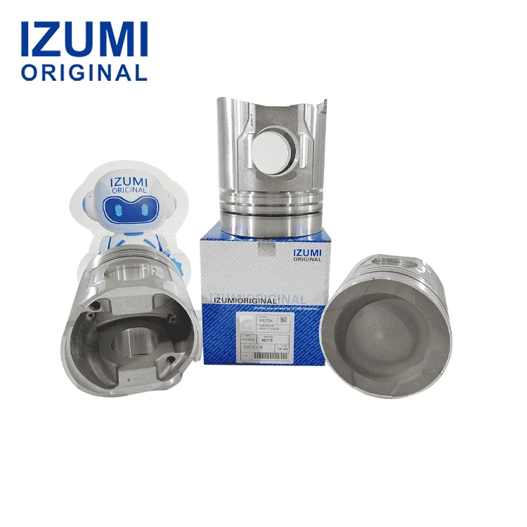 IZUMI ORIGINAL 6D170 6162-33-2410 6240-31-2150 Piston Kit for Komatsu Engine Replacement Spare Parts