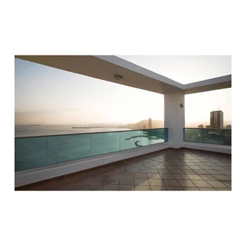 Supplier Custom Hot Sale Interior Villa Apartment Aluminum Glass Railing Profile